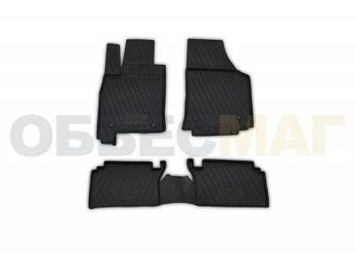 Коврики в салон полиуретан 4 штуки Element для Opel Meriva 2003-2010 CAROPL00005
