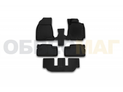Коврики 3D в салон полиуретан 5 штук Element для Toyota Wish 2003-2009