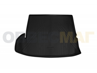 Коврик в багажник полиуретан чёрный длинный Element для Toyota Highlander 2014-2020