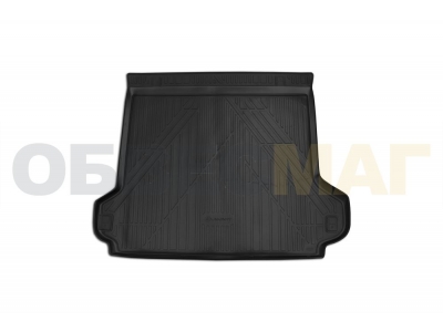 Коврик в багажник полиуретан чёрный на 5 мест Element для Toyota Land Cruiser Prado 150 2013-2017
