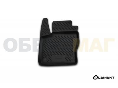Коврик 3D в салон передний левый полиуретан 1 штука Element для Ford Focus 3 2011-2015