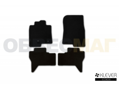 Коврики в салон Klever Econom 4 шт. для Mitsubishi Pajero 4 2006-