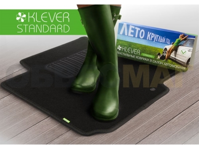 Коврики в салон Klever Standard 4 штуки для авто с АКПП для Mitsubishi Outlander 2012-2021