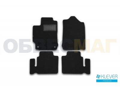 Коврики в салон Klever Premium 4 штуки для седана для Toyota Camry 2011-2018