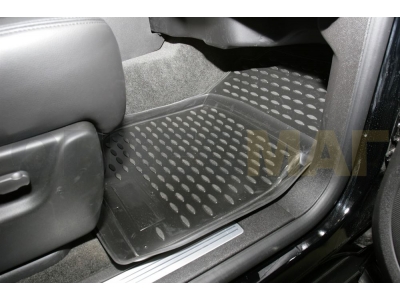 Коврики в салон полиуретан 6 штук Element для Chevrolet Tahoe 2006-2014