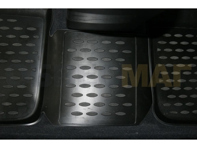 Коврики в салон полиуретан 4 штуки для Comfort и Sport Element для Hyundai Elantra MD 2010-2015