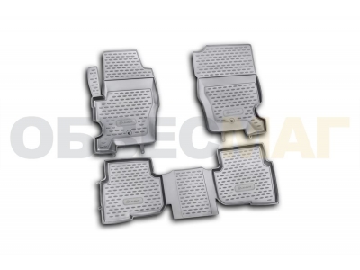 Коврики в салон полиуретан 4 штуки Element для Land Rover Discovery 4 2009-2014