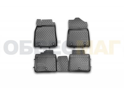 Коврики в салон полиуретан 4 штуки Element для Lexus ES 250/350/300h 2012-2018