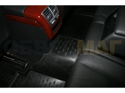 Коврики в салон полиуретан 4 штуки Element для Mercedes-Benz S-Class W221 2005-2013