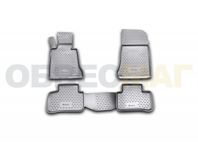 Коврики в салон полиуретан 4 штуки Element для Mercedes-Benz GLK 2008-2015