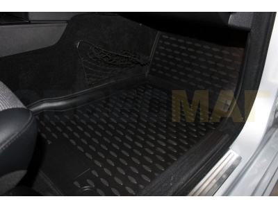 Коврики в салон полиуретан 4 штуки Element для Mercedes-Benz C-Class W204 2007-2015