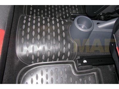 Коврики в салон полиуретан 4 штуки на 5 дверей Element для Mitsubishi Colt 2008-2012