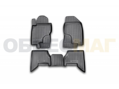 Коврики в салон Element полиуретан 4 штуки для Nissan Pathfinder 2004-2009