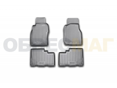Коврики в салон полиуретан 4 штуки Element для Nissan Patrol 1997-2010