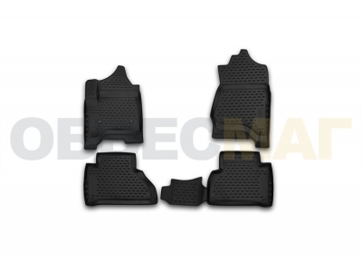 Коврики 3D в салон Element полиуретан 4 шт. для Chevrolet Tahoe 2014-2021