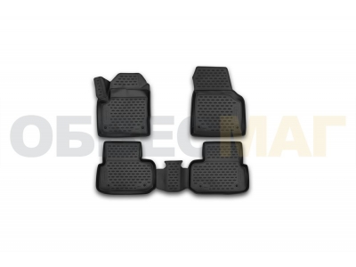 Коврики 3D в салон полиуретан 4 штуки Element для Land Rover Discovery Sport 2014-2021