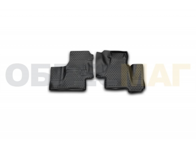 Коврики 3D в салон полиуретан 2 штуки Element для MERCEDES-BENZ Sprinter Classic (W909), 2000-2006, 2013-
