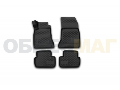 Коврики 3D в салон полиуретан 4 штуки Element для Mercedes-Benz B-Class W246 2011-2018