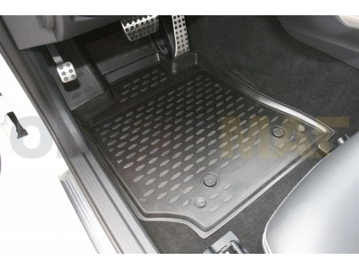 Коврики 3D в салон полиуретан 4 штуки Element для Mercedes-Benz E-Class W212 2013-2021
