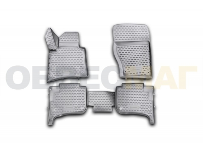 Коврики 3D в салон полиуретан 4 штуки Element для Volkswagen Touareg 2010-2017