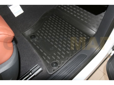 Коврики 3D в салон полиуретан 4 штуки Element для Volkswagen Touareg 2010-2017