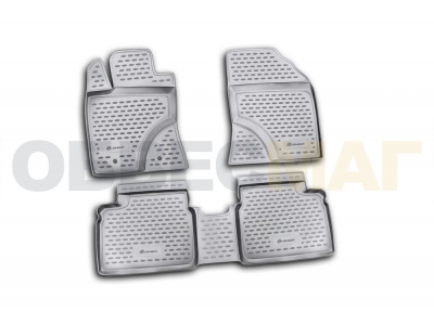 Коврики в салон полиуретан 4 штуки Element для Toyota Avensis 2009-2011