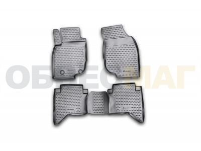 Коврики в салон полиуретан 4 штуки Element для Toyota Hilux 2011-2015