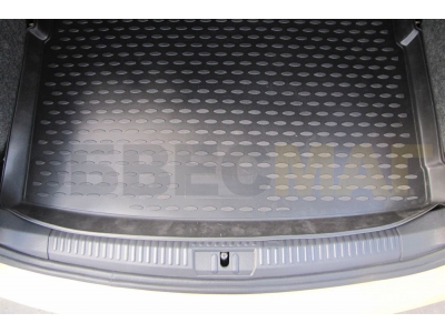 Коврик в багажник верхний полиуретан на хетчбек Element для Volkswagen Polo 2009-2020
