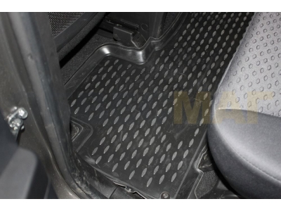 Коврики в салон полиуретан 3 штуки Element для SsangYong New Actyon 2010-2021
