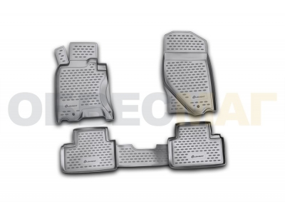 Коврики в салон полиуретан 4 штуки Element для Infiniti G35X 2006-2009