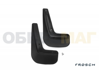 Брызговики задние 2 штуки на седан Frosch для Chevrolet Aveo 2012-2015