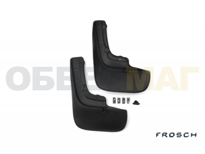 Брызговики задние 2 штуки без расширителей арок Frosch для Citroen Jumper/Peugeot Boxer 2006-2021