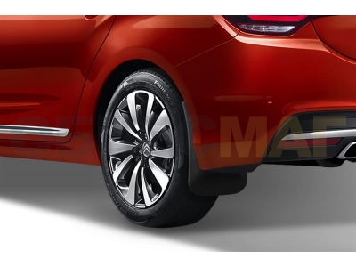 Брызговики задние 2 штуки на седан Frosch для Citroen C4 2011-2021