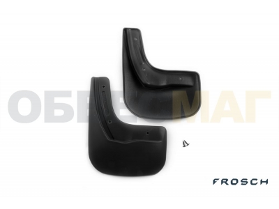 Брызговики задние 2 штуки Frosch для Citroen C-Elisee/Peugeot 301 2013-2021