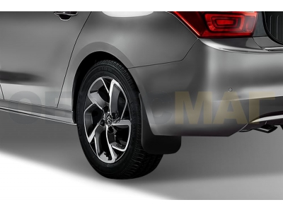 Брызговики задние 2 штуки Frosch для Citroen C-Elisee/Peugeot 301 2013-2021