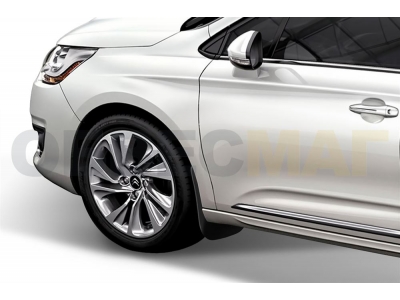Брызговики передние 2 штуки Frosch для Citroen C-Elisee/Peugeot 301 2013-2021