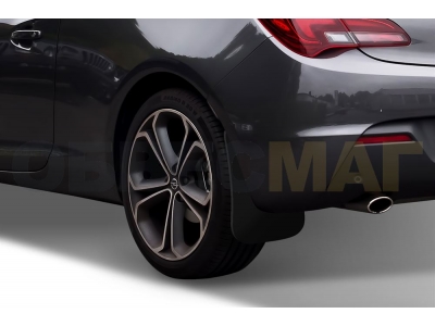 Брызговики задние 2 штуки Frosch для Opel Astra GTC 2010-2015