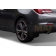 Брызговики задние 2 штуки Frosch для Opel Astra GTC 2010-2015