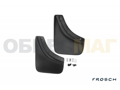 Брызговики задние 2 штуки с расширителями арок Frosch для Suzuki SX4 2006-2014