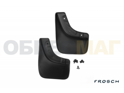 Брызговики передние 2 штуки с расширителями арок Frosch для Suzuki SX4/Fiat Sedici 2006-2014
