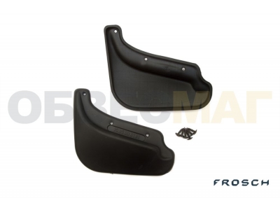 Брызговики передние Autofamily на седан 2 шт. Frosch для Geely Emgrand EC7 2012-2016