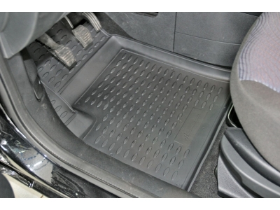 Коврики в салон полиуретан 4 штуки Autofamily для Ford Fusion/ Fiesta 2002-2012/2002-2008