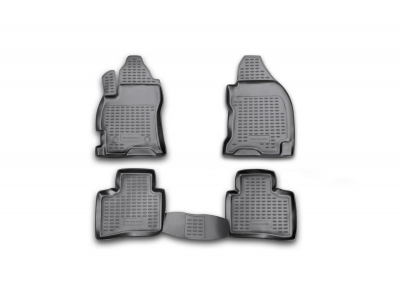 Коврики в салон полиуретан 4 штуки Autofamily для Ford Mondeo 2000-2007