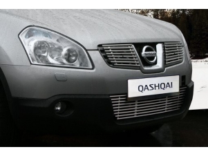 Накладка решётки бампера 10 мм для Nissan Qashqai № NQSH.97.2236