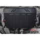 Защита картера и КПП, АвтоБРОНЯ, сталь для JAC J7 2020- н.в.