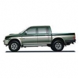 Защита бамперов Mitsubishi L200 1996-2005