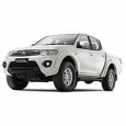 Защита бамперов Mitsubishi L200 2014-2015