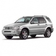 Пороги для Mercedes ML W163 1997-2004