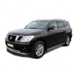 Защита бамперов Nissan Patrol 2010-2013