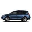 Пороги для Toyota RAV4 2010-2013 длинная база